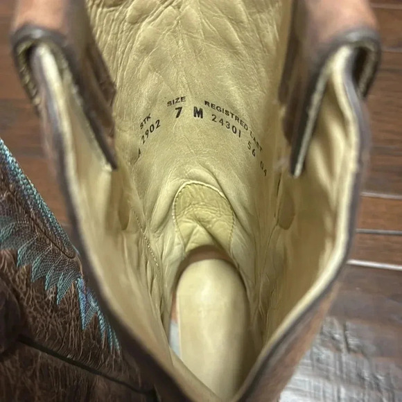 Corral Embroidered Vintage Women’s Boots 7 - Picture 5 of 8